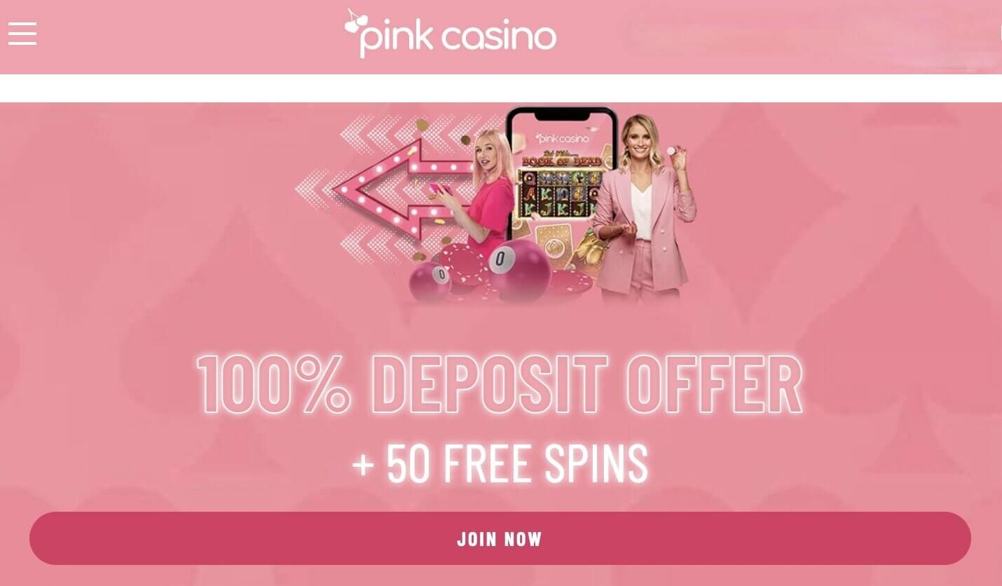 pink casino deposit bonus